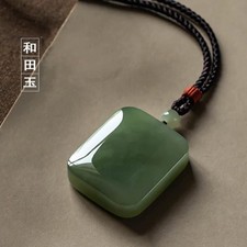 Natural Hetian Jade Green