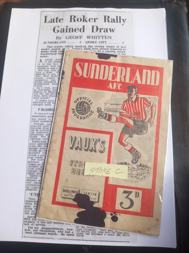 1950 sunderland stoke - 1950/51,