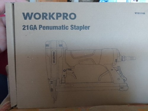 Workpro air staple - air, 21ga
