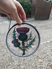 Scottish Thistle Suncatcher