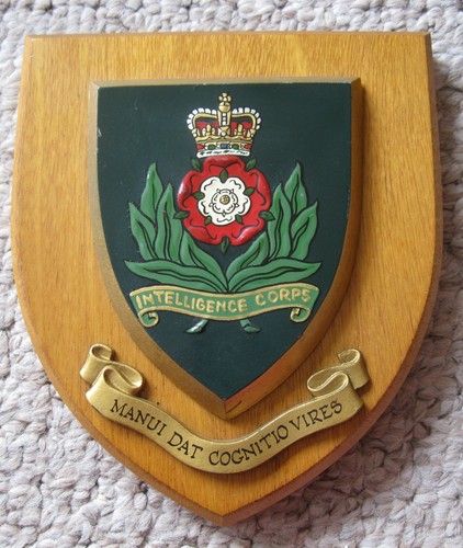 Military plaque wall shield - military, or