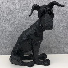 A Breed Apart Fearless Doberman 01746 Dog Puppy Hand Painted By Mutts 24cm Tall