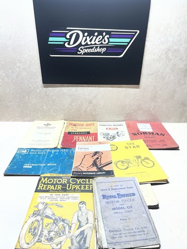 Motorcycle instruction books - motorcycle,