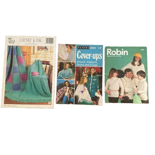 Vintage knitting patterns 3 - x,