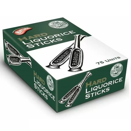 Barratt hard liquorice - liquorice, sticks
