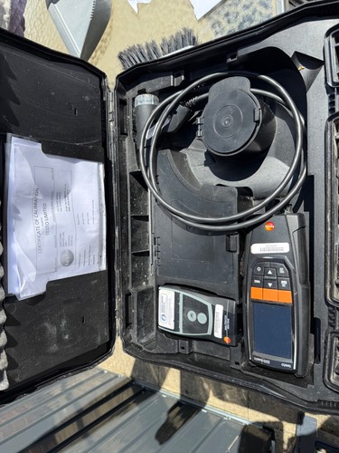 Testo 320 flue gas analsyer - testo,