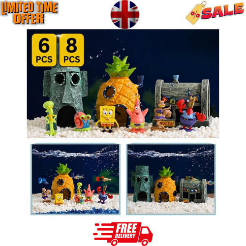Set sponge bob square - 6, 8