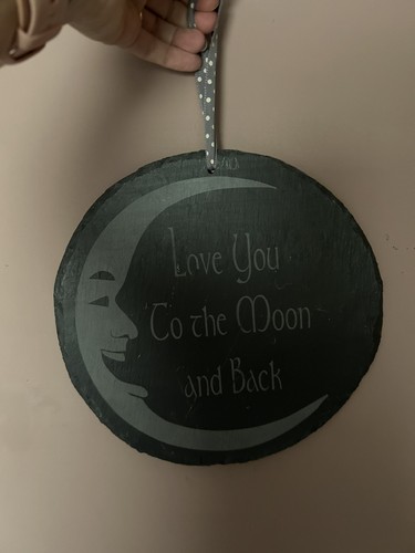 Hanging slate plaque - hanging,