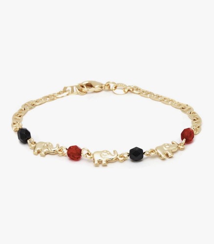 14k gold plated elephant - 14k,