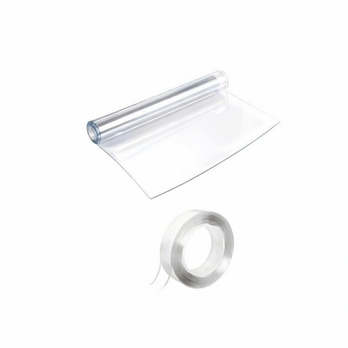 Tree trunk protector with tape - tree,