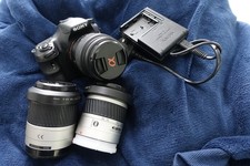 SONY A58 DSLT DSLR, 3 lenses