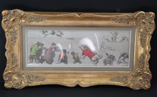 Vintage C. 1940's Framed