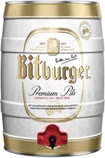 Bitburger German Pils 5 Litre