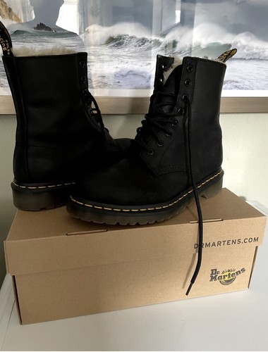 Martens leather combat - 🌈dr,