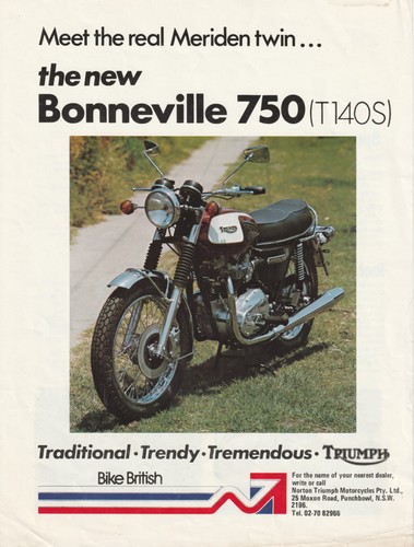 Triumph bonneville 750 - triumph,