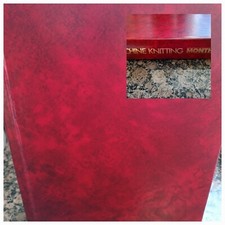 Machine Knitting Monthly Magazines in folders