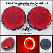 Pair 4" Round LED "MIRAGE"