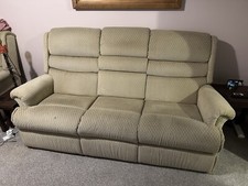 Sherborne 3 seater sofa, recliner arm chair and footstool