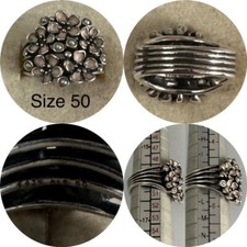 PANDORA PINK CHERRY BLOSSOM MULTIPLE FLOWER RING SIZE 50 REF 1909878EN40