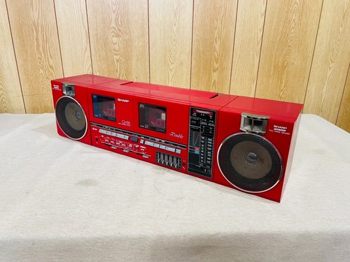 Sharp 88r boombox - sharp, radio