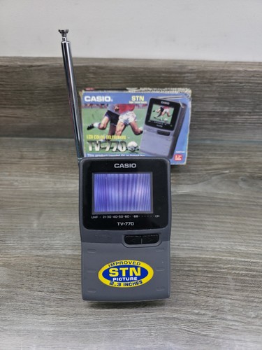 Casio 770d portable pocket - casio, tv-770d