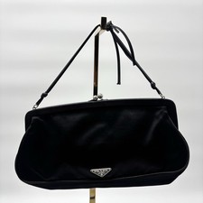 Vintage Prada Raso Evening Satin Clutch Bag Read Description