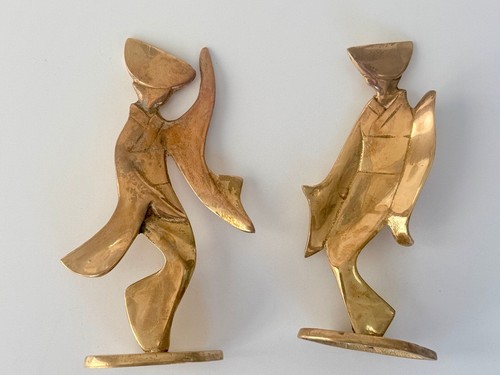 Vintage brass japanese - vintage, geisha