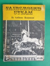 Fairground Steam by Anthony Beaumont, 1972 Model & Allied Publications, paperbk