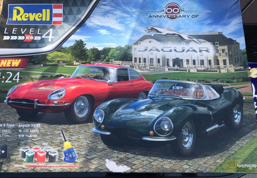 Revell jaguar type xk - jaguar, xk-ss