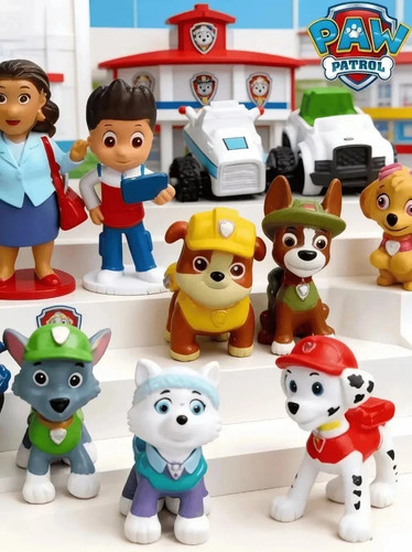 12pcs paw patrol puppy - 12pcs, figure