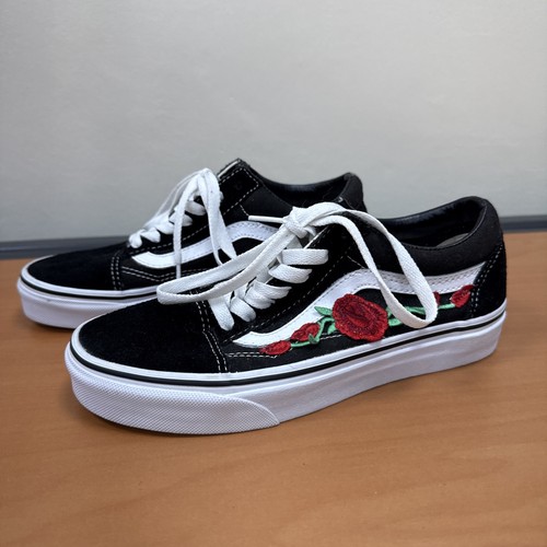 Vans black old skool red - vans,