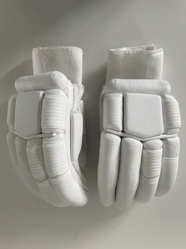Cricket batting gloves white - gloves,