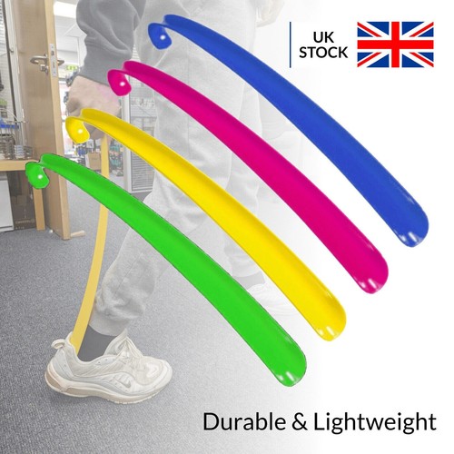 Colourful plastic shoe horn - shoe,