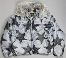 Vivienne Westwood Star Print Coat Womens Down Filled Jacket Size 38 / 6UK