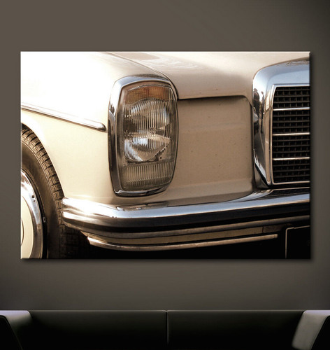 Vintage front details mercedes - front,