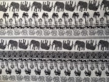 One Metre Elephant Print
