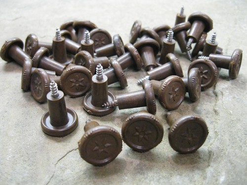 Original plastic 1950 walnut - plastic,