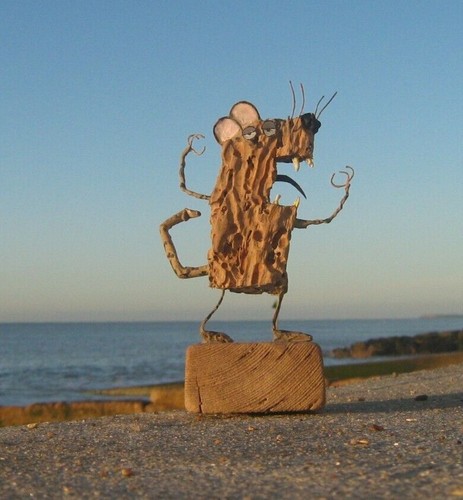 Yawning driftwood - yawning,