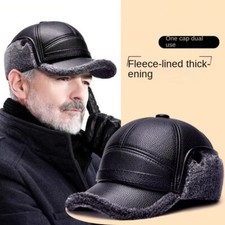 Winter Warm Baseball Cap Ear Protection Hat Thicken Earflaps Cap For Men Outdoor