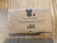 Tom Dixon Fog Giftset Royalty Silver Incense Diffuser &Cones BN Unopened RRP £50