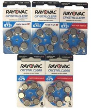 30x Rayovac Crystal Clear Size