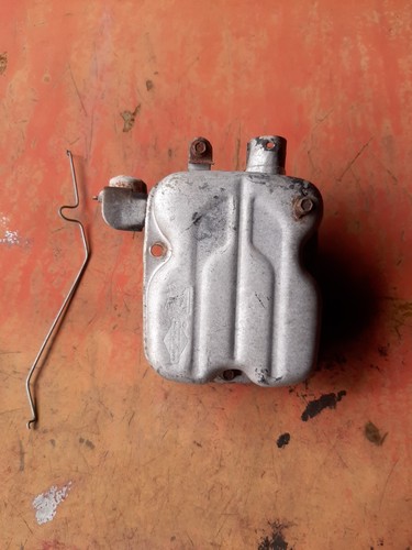 Exhaust muffler thermal choke - muffler,