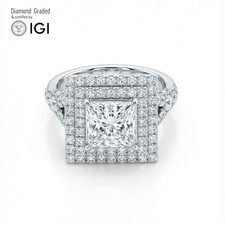 Princess Diamond Engagement