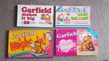 4 Vintage 1980s Garfield Books