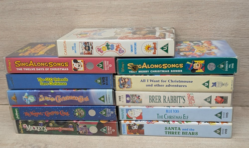Vhs job lot classic - vhs,