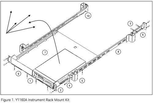 Y1160a eia rack - rack, cabinet