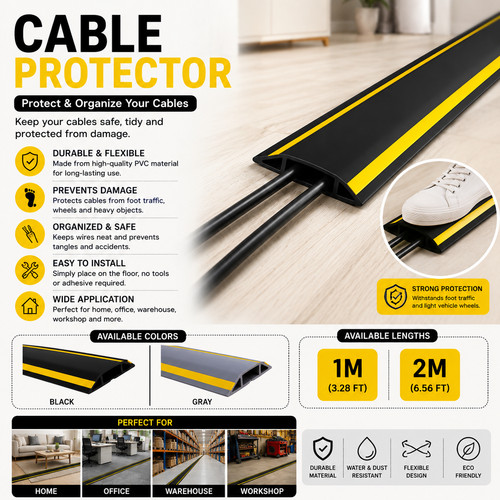 Cable cover floor cord - cable,