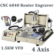 USB 4 Axis CNC 6040 Router