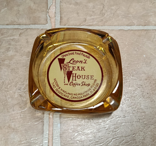 Vtg leon steak house - vtg,