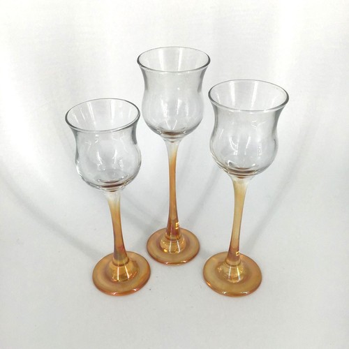 Candle holders orange - candle,